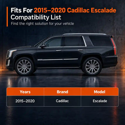 TPE Floor Mats 3 Row Floor Liners For 2015-2020 Cadillac Escalade