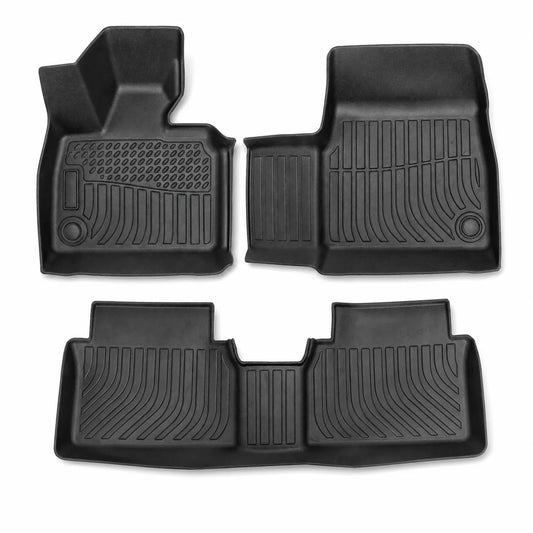 TPE Floor Mats Liner Front & 2nd Row Set for 2014 2021 BMW i3 4 Door