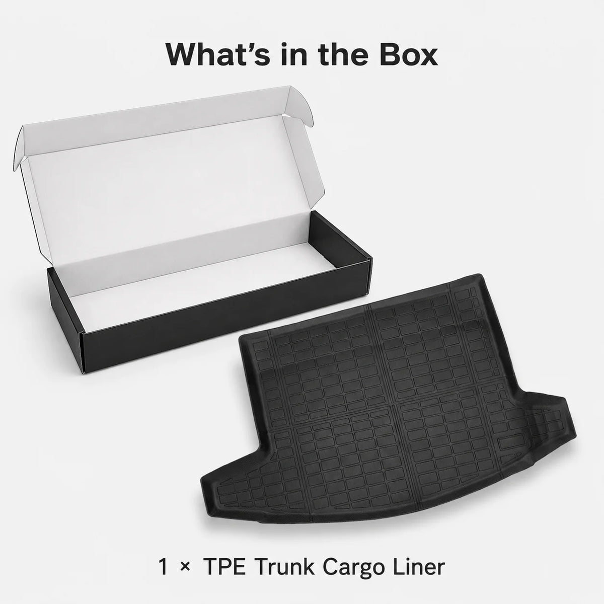 TPE Rear Cargo Trunk Liner Floor Mat For 2024-2026 Lincoln Nautilus