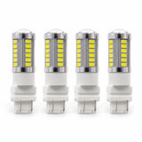 White 3157 3457 3057 33SMD LED Light Bulb for Backup Reverse Tail Turn Signal