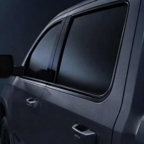 Windows Sill Molding Strip Trim Gloss Black Steel For 2019-2026 GMC Sierra 1500
