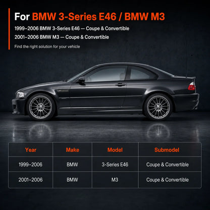 Windshield Cowl Cover For 1999-2006 BMW E46 3 Series Coupe 51718232894