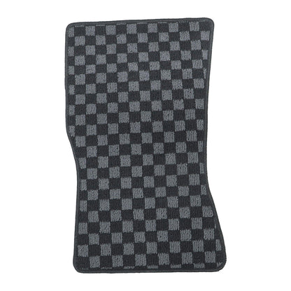 For 2019 2020 2021 2022 2023 2024 BMW 3-Series G20 & M3 G80 2-Row Checkered Flag Carpet Floor Mats