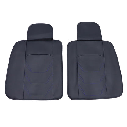 For Toyota Leather Car Seat Covers Front + Rear Seat Protectors Black Tailored