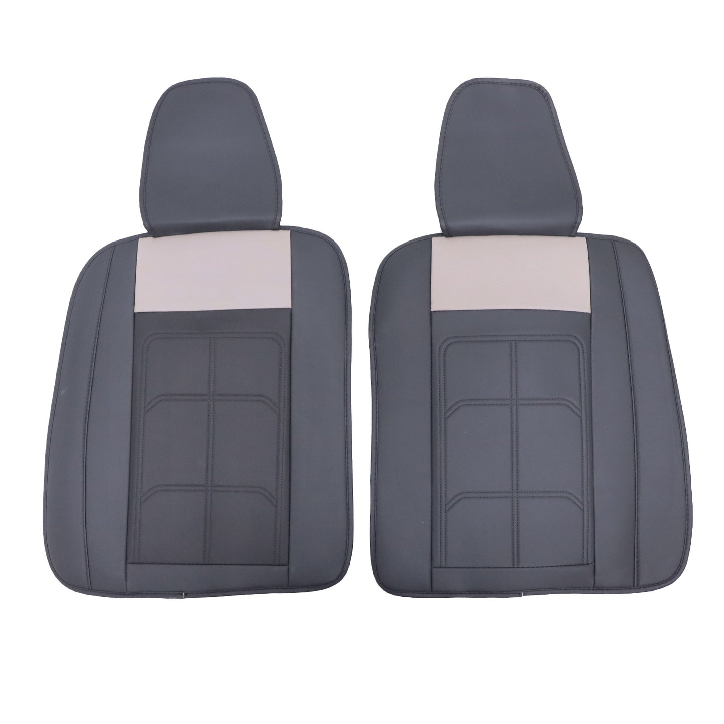 Full Set PU Leather Car Seat Cover Front Rear 5-Seat Protector For Toyota Camry