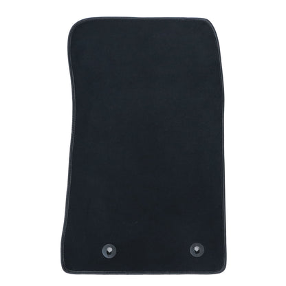 Full Set Front & Rear Floor Mats Carpet For 2010-2015 Chevrolet Camaro Black