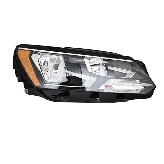 For 2016-2019 Volkswagen Passat Headlight Halogen Passenger Side Right Assembly