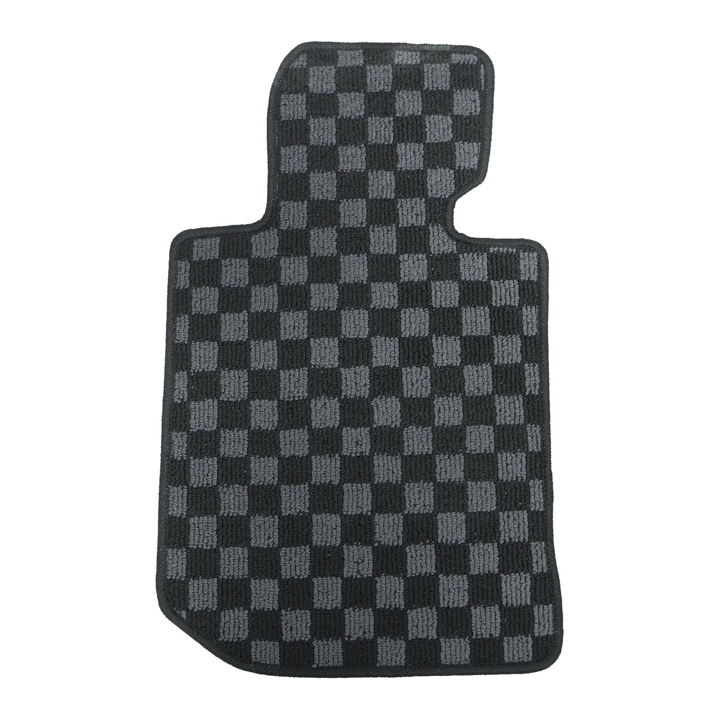 For 2019 2020 2021 2022 2023 2024 BMW 3-Series G20 & M3 G80 2-Row Checkered Flag Carpet Floor Mats