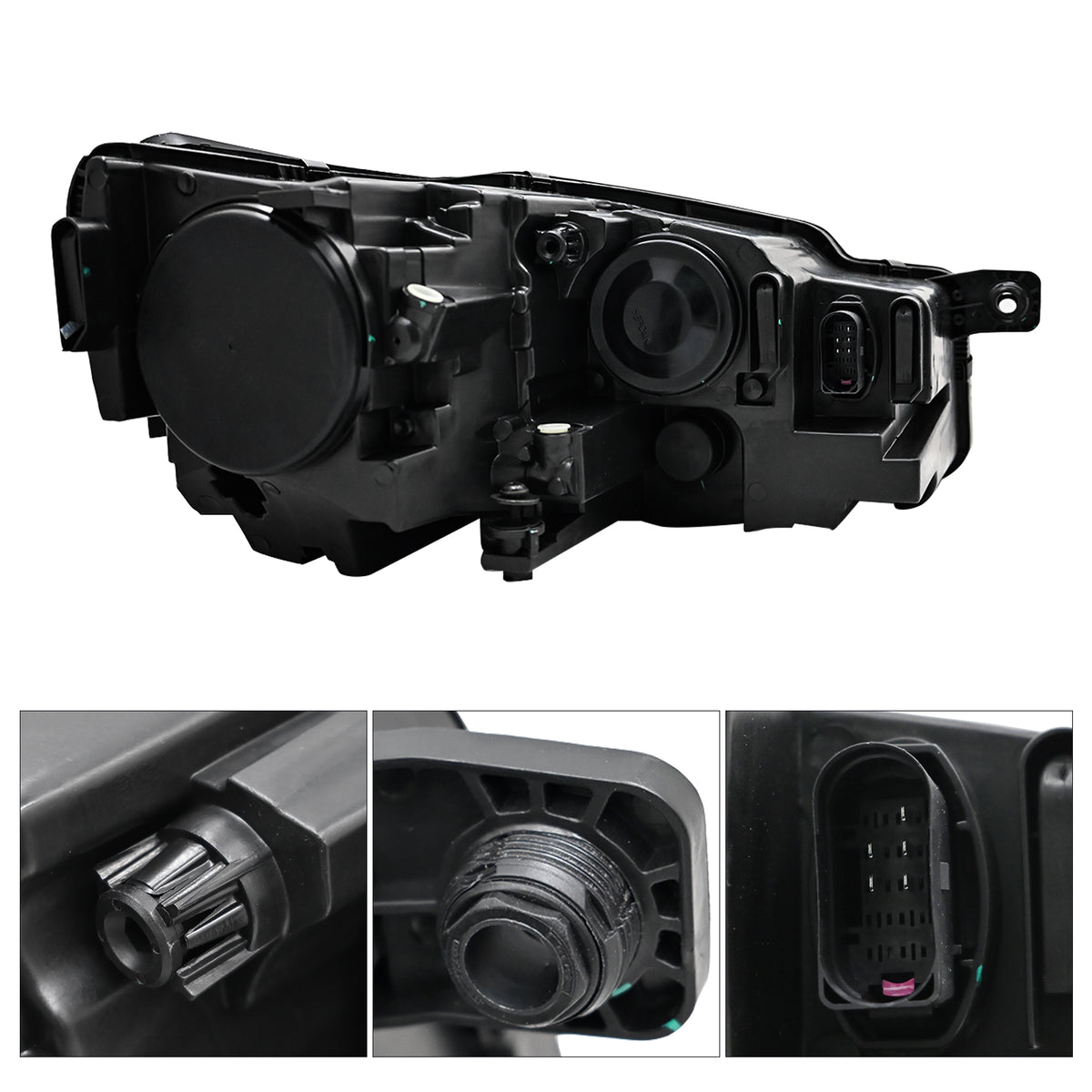 Halogen Headlight Assembly Driver Side LH For 2016-2019 Volkswagen Passat Left