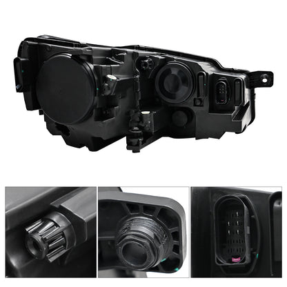 Halogen Headlight Assembly Driver Side LH For 2016-2019 Volkswagen Passat Left