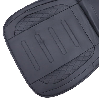 Fits Toyota Leather Car Seat Covers Front + Rear Seat Protectors Black Tailored