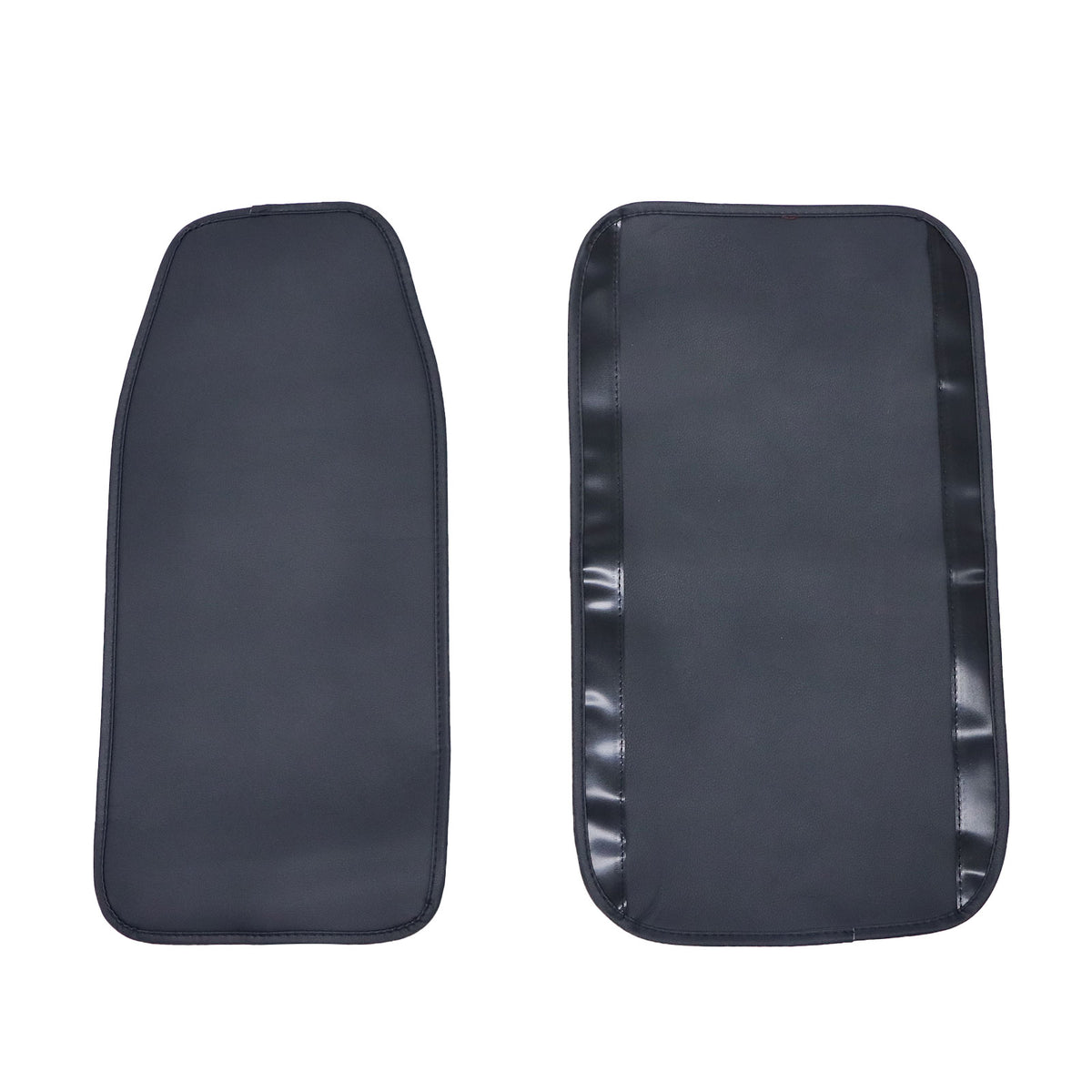 Fits Toyota Leather Car Seat Covers Front + Rear Seat Protectors Black Tailored