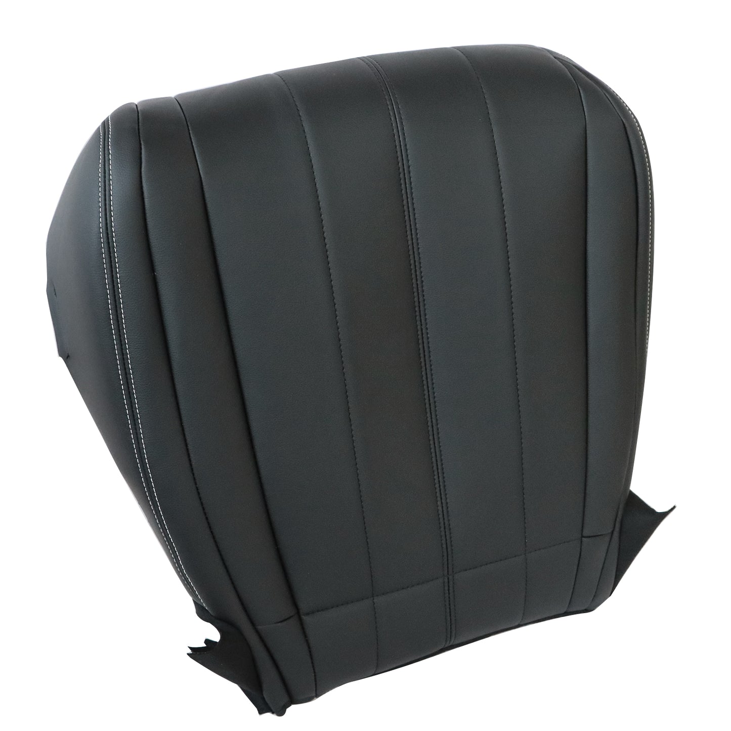 Driver Bottom Leather unperforated Seat Cover Black For Infiniti QX70 2014