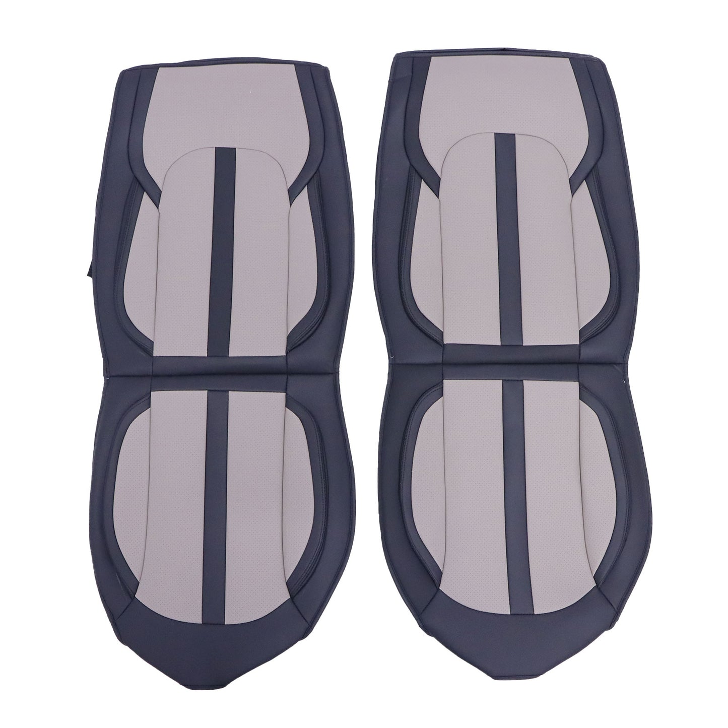 Black Full Surround PU Leather Car Seat Covers For 2003–2024 Toyota 4Runner