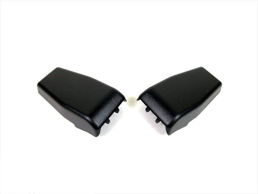 Pair Rear Window Liftgate Glass Hinge Cover Trim for Jeep Wrangler JK 2007-2017