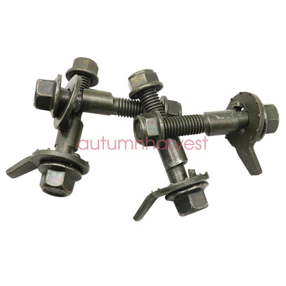 Fits Front Wheels Cam Bolt Bolts Kit Adjustable Camber Correction Alignment Kit