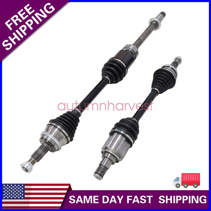 For 2007 08 09-2018 Toyota Camry Avalon ES350 3.5L Front Pair CV Axle Assembly