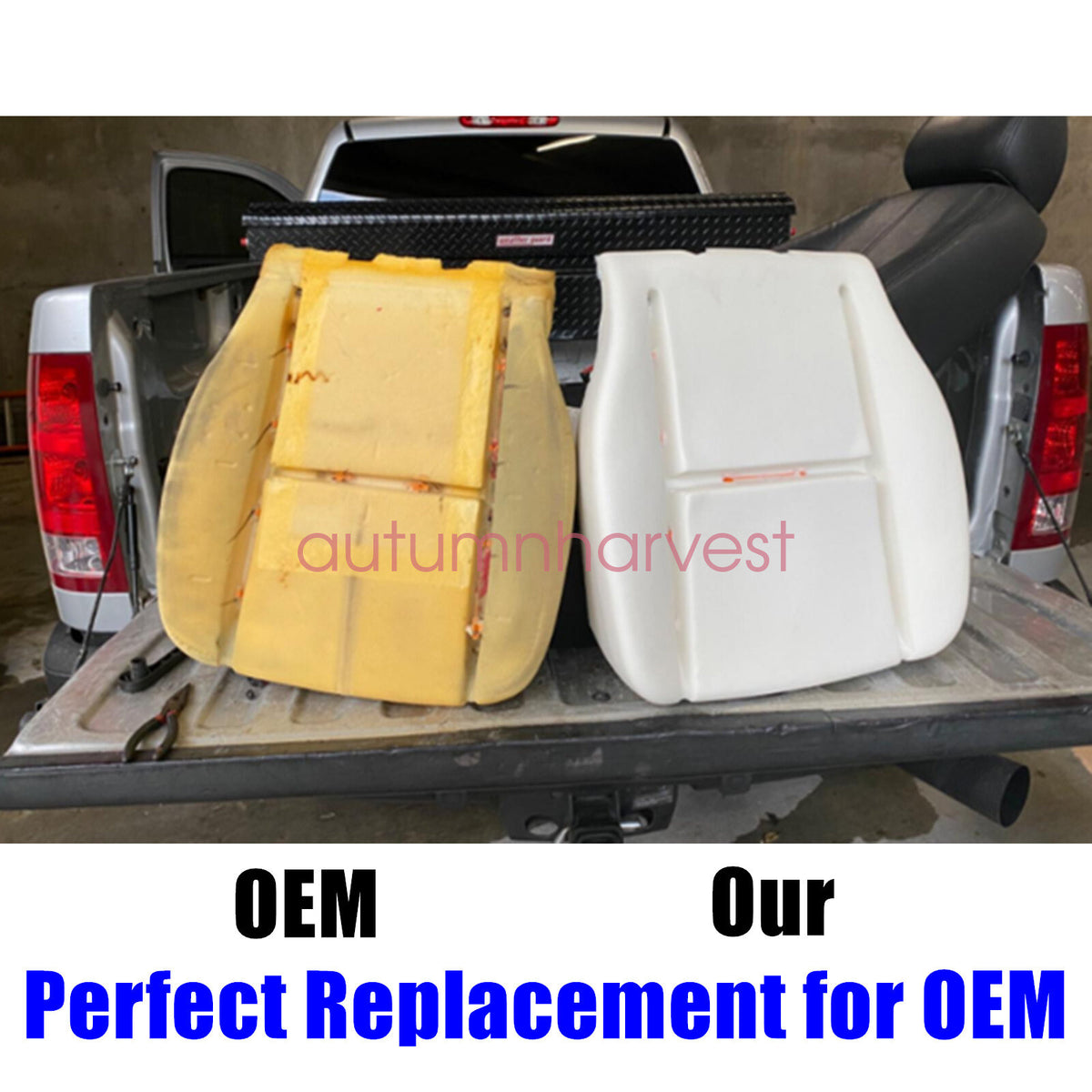 Front Driver Side Bottom Seat Foam Cushion For 2007-14 Chevy Silverado 1500 2500