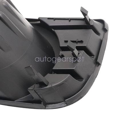 Right & Left Black Fog Light Lamp Bezel Cover Trim Fits 2008-2017 Toyota Sequoia