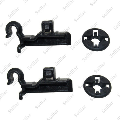 2kit-Hood Support Prop Rod Holder Clips-Grommet For Toyota Corolla 4 Runner Clip
