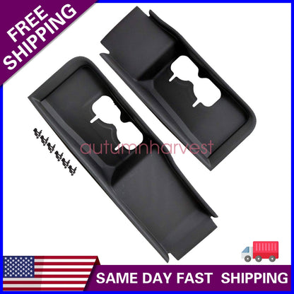 Front Bumper Tow Hook Trim Cover Panel Left & Right Fits Ford Super Duty 2023-25