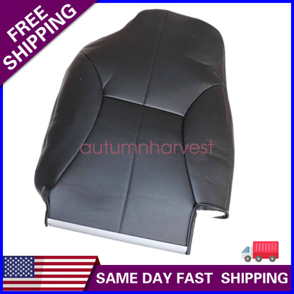 Fits 1998-2002 Dodge Ram 1500 2500 3500 Driver Back Leather Seat Cover Black