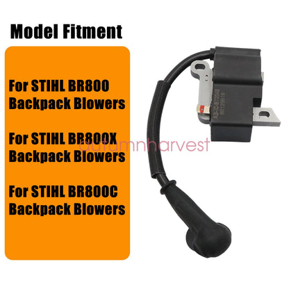 Ignition Coil 4283 400 1301 Fit For STIHL BR800 BR800X BR800C Backpack Blowers