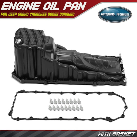 1x Engine Oil Pan FIT Dodge Durango V8 5.7L 2016-2019 All Engine 2020-2026 AWD
