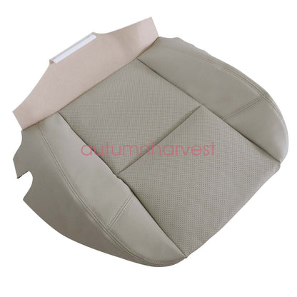 Driver Perforated Leather Seat Cover Tan For 2007-2008 Cadillac Escalade EXT ESV