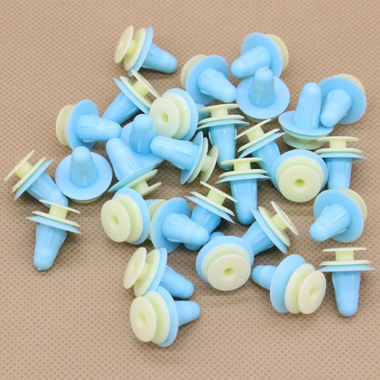 Fits Toyota Mazda Isuzu Blue Door Trim Panel Clip Retainer Fastener Set of 20