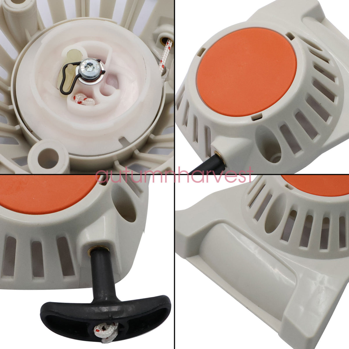 Recoil Starter & Spark Plug Replacement Fits STIHL FS91 FS111 FS131 KM91R KM111R