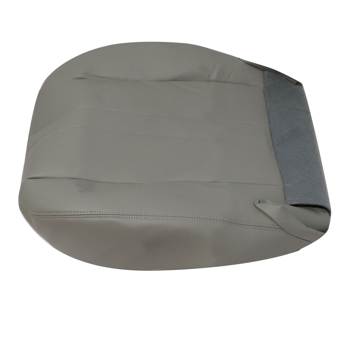For 2003-2014 Chevy Express GMC Savana 1500 2500 Driver Leather Seat Cover Gray