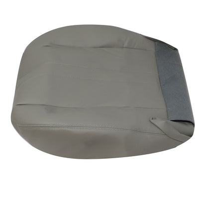 For 2003-2014 Chevy Express GMC Savana 1500 2500 Driver Leather Seat Cover Gray