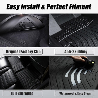 New Trunk Cargo Liner Set Cover TPE For 2020 2021 Mercedes-Benz GLE-Class SUV