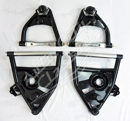 4X UPPER AND LOWER Fit 1963-1970 C10 CHEVROLET GMC TUBULAR CONTROL ARMS