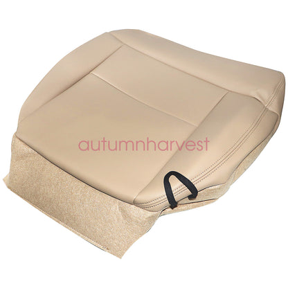 Fits For 2007 2008 Ford F150 Leather Seat Cover Driver Bottom & Lean Back Tan US