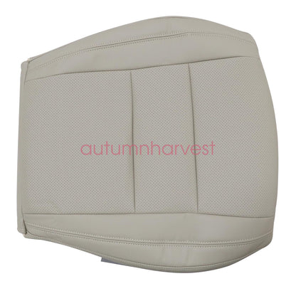 For 2011-2016 Jeep Grand Cherokee Front Bottom Perforated Leather Seat Cover Tan