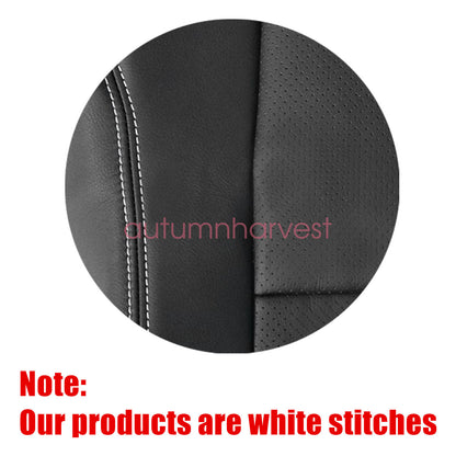 2PCS 2011-2016 For Chrysler Town & Country Bottom & Top Perforated Seat Cover