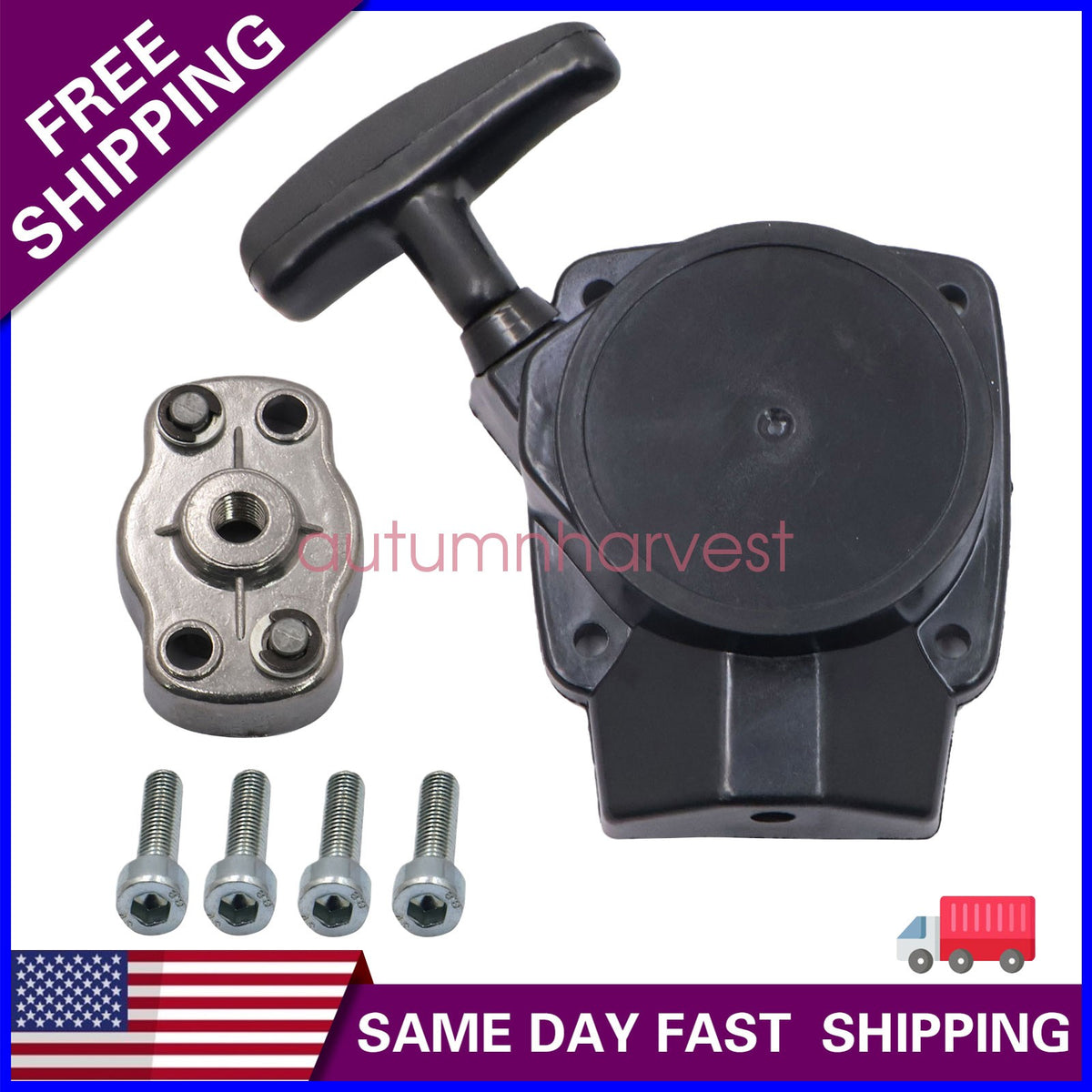 New Recoil Starter and Claw Screw Kit For EB260 1E34FB Blower Engine Maintenance