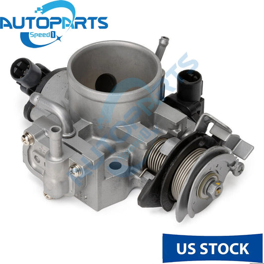 Throttle Body and Sensor 60mm Fit For Honda Accord 2003 2004 2005 16400-PZD-A11