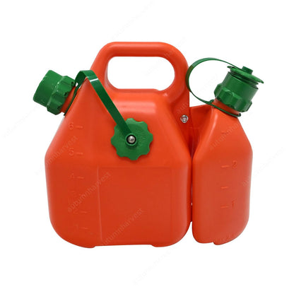 Dual Tank 6 Liter Gas & 2.5 Liter Oil Storage Container For Husqvarna Chainsaw