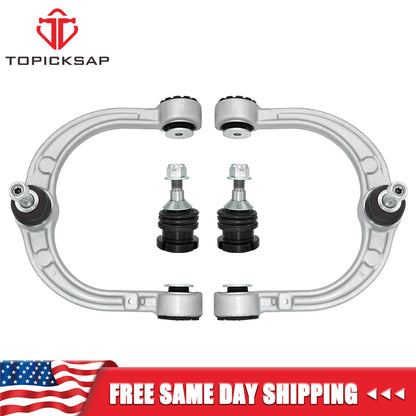 4Pc For Mercedes-Benz GL450 ML350 R350 Front Upper Control Arms & Ball Joint