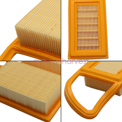 2x Air Filter For Stihl BR500 BR550 BR600 Backpack Blower 4282-141-0300 Orange