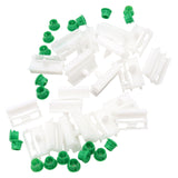 40Pcs Side Sill Skirt Trim Moulding Clips Grommet For BMW E36 E46 E90 E91 3 USQQ