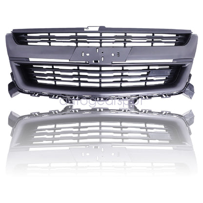 Fits 2015-2020 Chevrolet Colorado Gloss Black Front Upper Grille Grill Replace