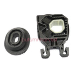 2x Upper & Lower Radiator Mount Bracket Black For VW Golf GTI Audi 5Q0121367G/F