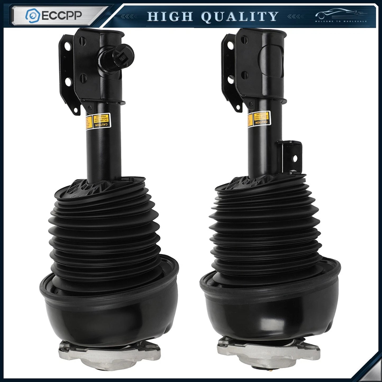 2x Front Air Suspension Shock Strut w/ADS For Mercedes CLS550 4Matic 2012-2018