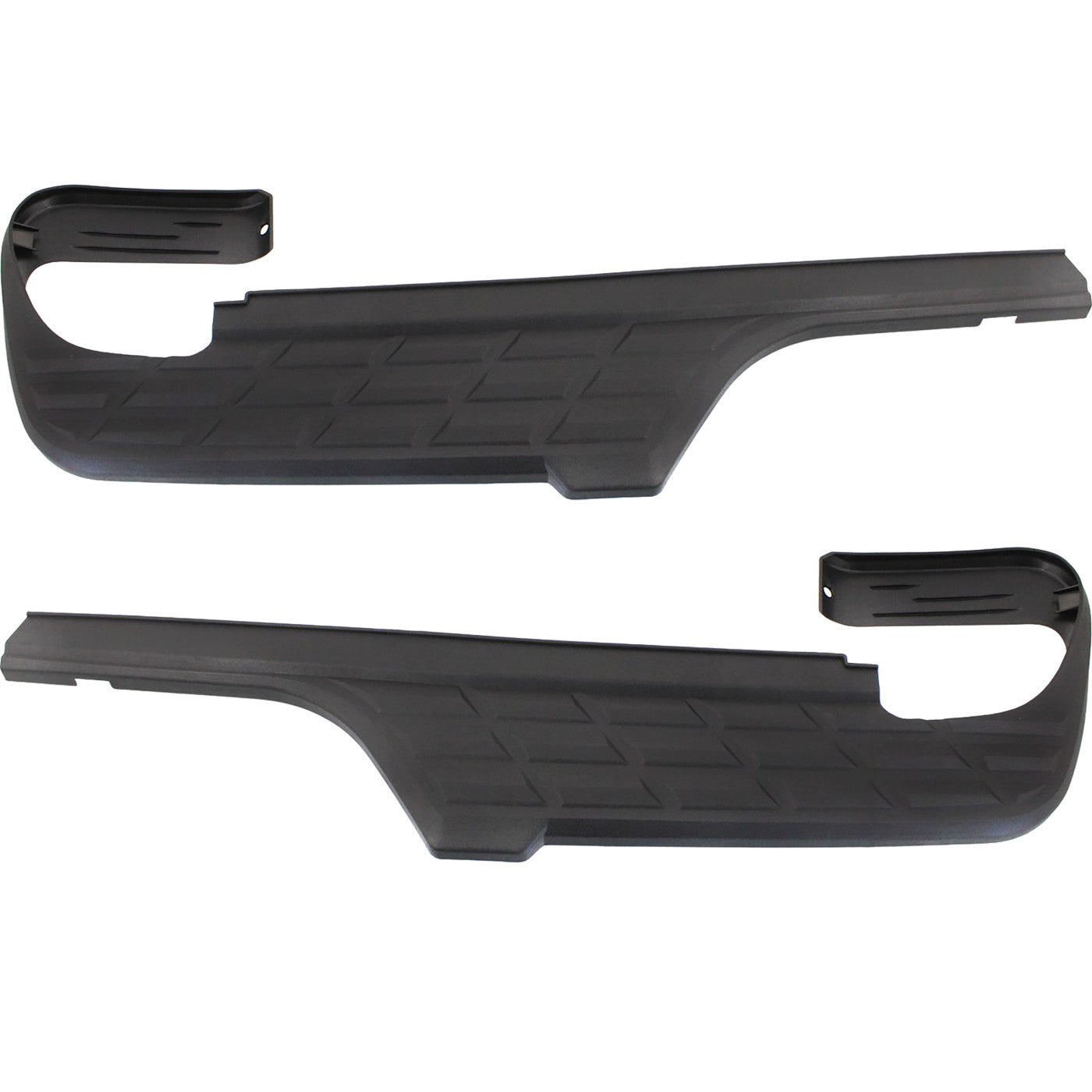 Rear Outer Bumper Step Pad RH+LH Fits 2007-2013 Chevy Silverado GMC Sierra 1500
