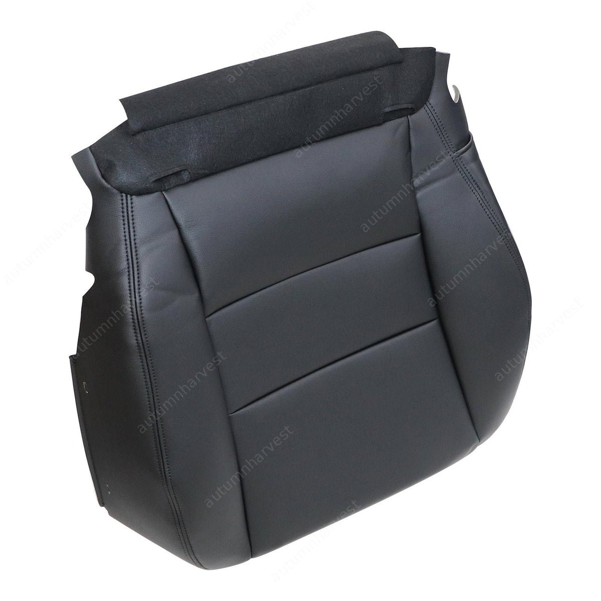 Replacement For 04-08 Acura TSX 4-Door Passenger Bottom Leather Seat Cover Black