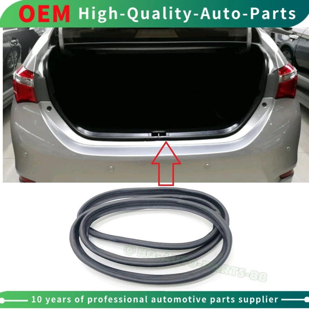 New Weatherstrip Trunk Lid Rubber Seal For Toyota Corolla 2014-2019